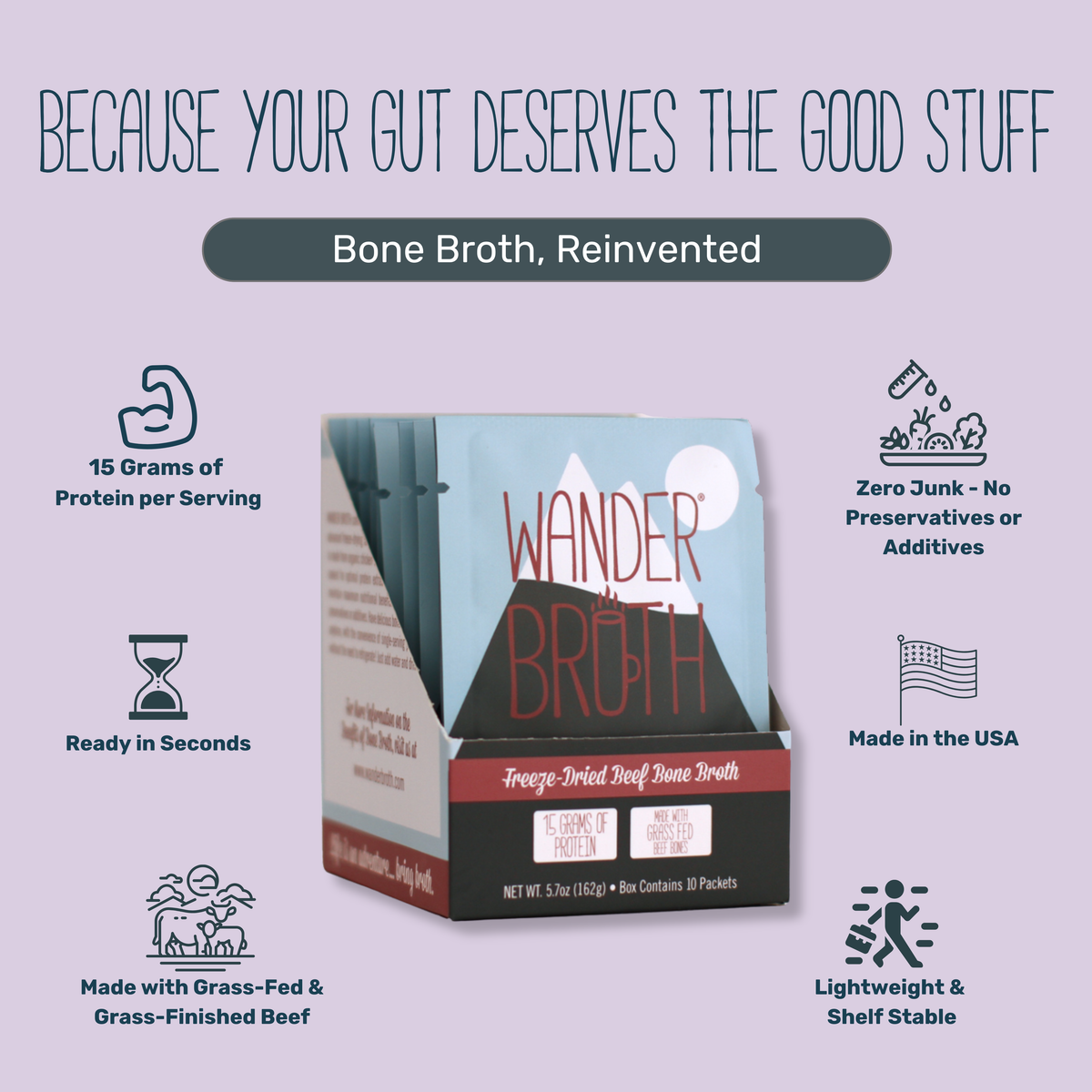 Grass- Fed Beef Bone Broth